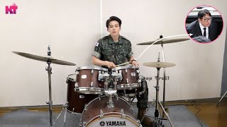 Bang Si Hyuk amazed, Jimin BTS shows off his drumming skills in the midst of conscription.