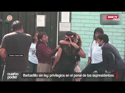 🚨 ¿Cárcel o hotel? Los privilegios en Barbadillo que indignan al Perú