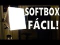 DIY-Como fazer Softbox caseiro - Iluminação para vídeos e fotos