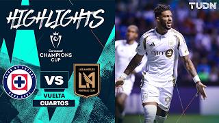 HIGHLIGHTS - Cruz Azul vs LAFC | Concacaf Champions Cup - Quarterfinals - Second Leg 2026 | TUDN