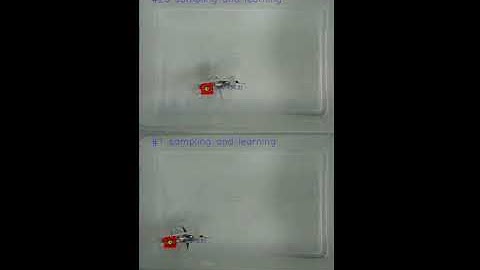 A soft artificial muscle driven robot with reinforcement learning