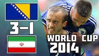 Bosnia and Herzegovina 3 - 1 Iran | World Cup 2014