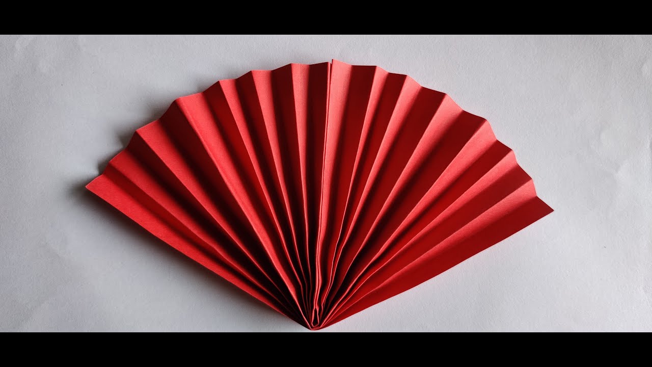 1. PAPER FAN FOLDING YouTube