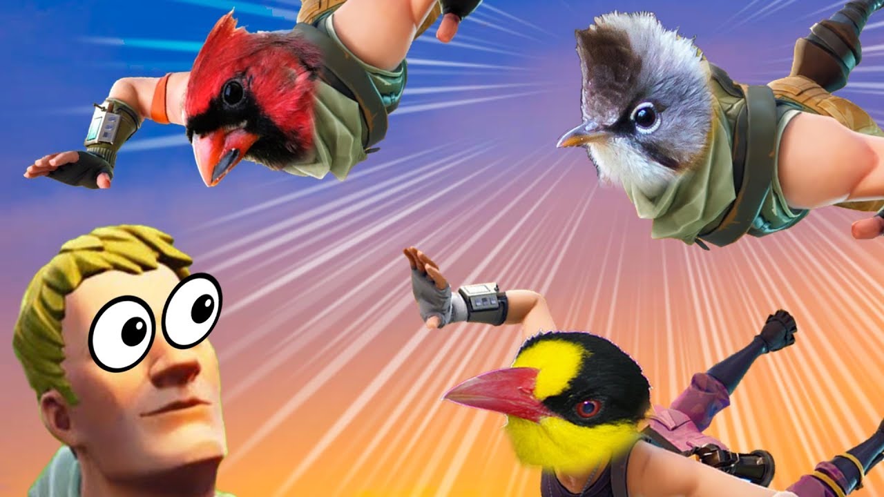 We made an Angry Birds Game in Fortnite (NEW Playgrounds Mini Game