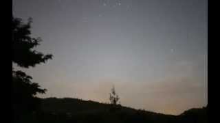 Timelapse Gréoux Les Bains 13 Juillet 2012