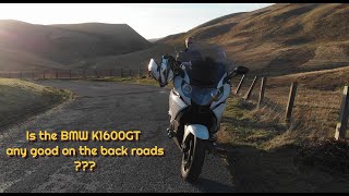 RIDE WITH ME  Scotland  Dalveen Pass  BMW K1600 GT any good on the back roads? 4K