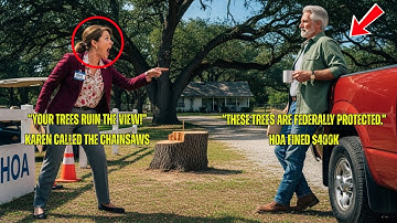 HOA Cut Down My Trees for 