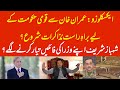 EXCLUSIVE: Dialogue for national government directly started with Imran Khan?