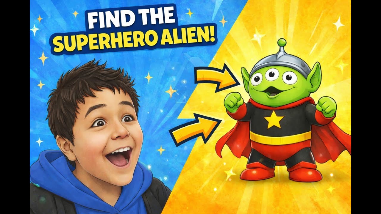 Kiko on the Spectrum: Superhero Alien Rescue: A Toy Adventure! 🚀 Uma ...