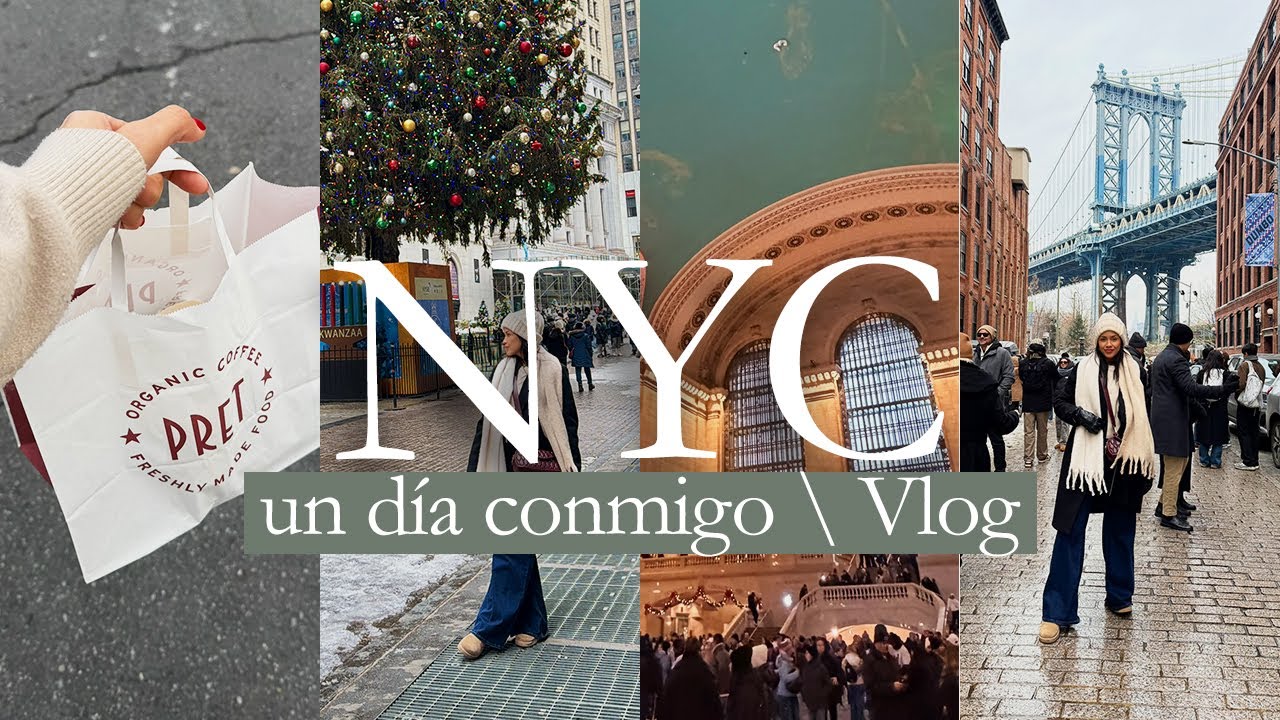 NEW YORK EN UN DÍA❄️✨De Maryland a NYC: Lo que hicimos en un día (guía real + vlog)