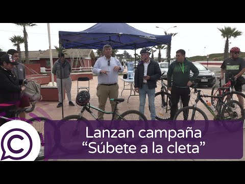 En Pichilemu lanzan campaña "Súbete a la Cleta"