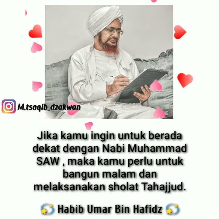 Story' wa 30 detik kata bijak habib Umar Bin Hafidz 🌺