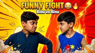 ASLI JUNG! 😂 Binu vs Binu | Funny Mock Fight Challenge 🔥 #BinuVsBinu #FunnyFight #ComedyVideo