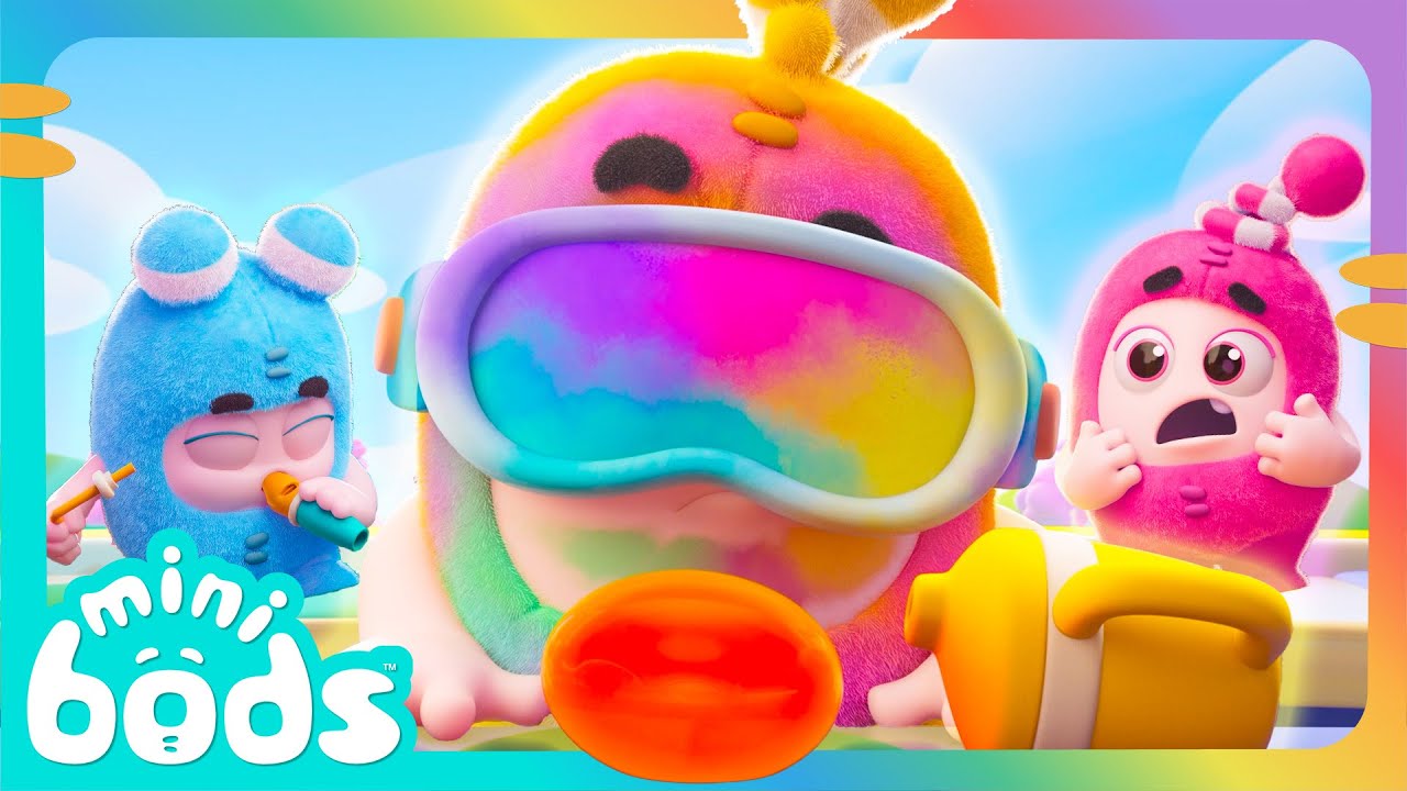 Bubbles' Bouncy Blob | Minibods Full Episode