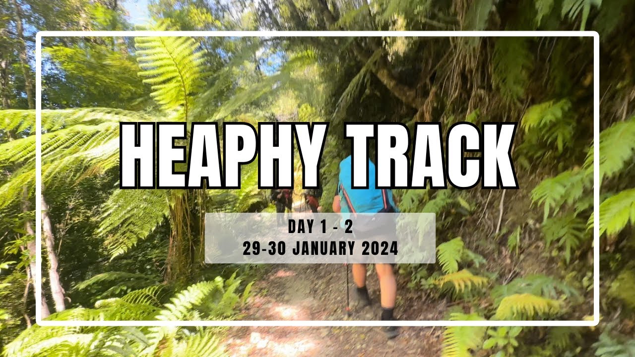 🇳🇿Heaphy Track Day 1-2 | NZ Great Walk | Perry Saddle Hut | Takaka | Waterfall Cave | Golden Bay Air