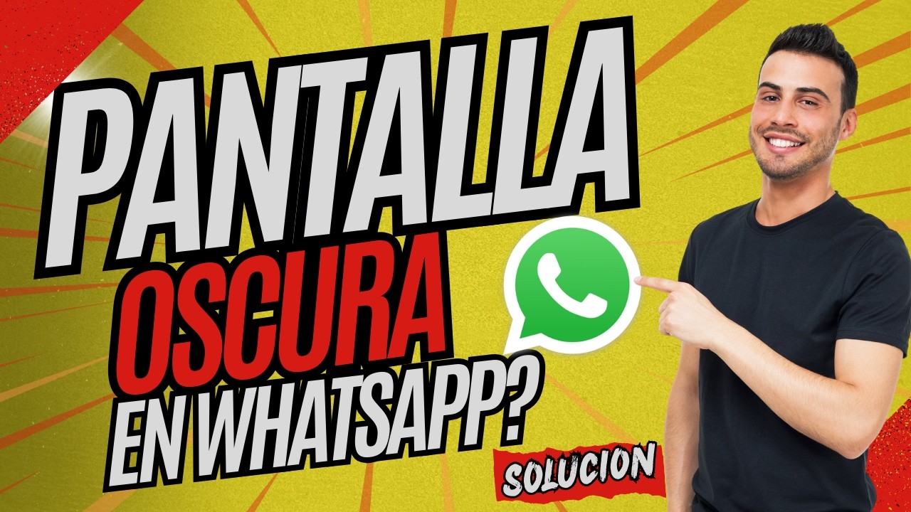Se Oscurece o Apaga la PANTALLA Cuando Escucho un Audio de Whatsapp