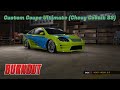 Midnight Club LA - Design making on the Custom Coupe Ultimate (Chevy Cobalt SS) from Burnout
