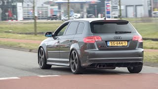 450+ HP Audi RS3 8P with Custom Straight Pipe - Crazy Loud Revs, Accelerations, Crackles!!