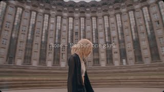 rosé - number one girl ( slowed + reverb )