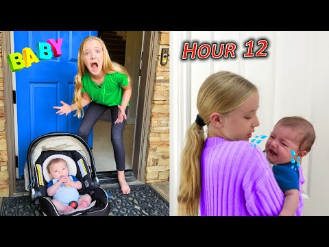 Baby Dropped Off At My House!!! Being A Mom For 24 Hours!