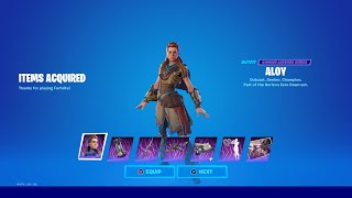 How To Get Horizon Zero Dawn Bundle In Fortnite! (Unlock Aloy Skin) Free Aloy New Sylte