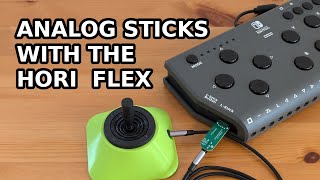 Analog sticks with the Hori Flex