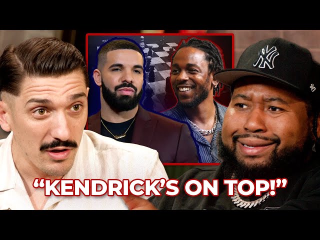 DJ Akademiks on how Kendrick BEAT Drake in Rap Beef Chess class=