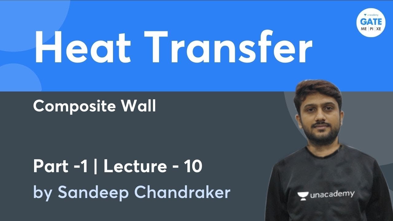 Composite Wall -1 | Heat Transfer 2.0 | L 10 | GATE | ESE 2022 - YouTube