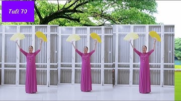 MÚA QUẠT TUỔI 70( kỷ niệm ngày Quốc tế người cao tuổi)