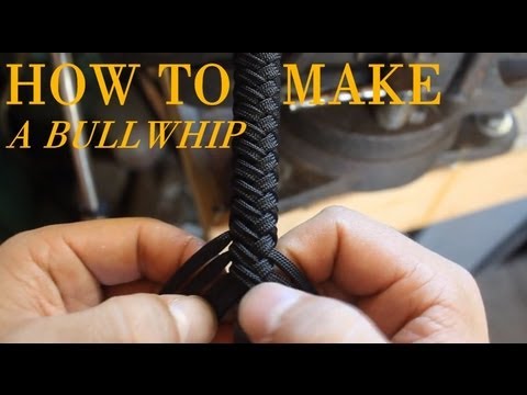 How to Make a Paracord Bullwhip