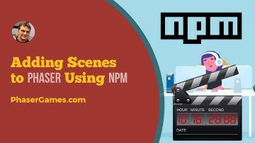 Add a scene in Phaser 3 using NPM