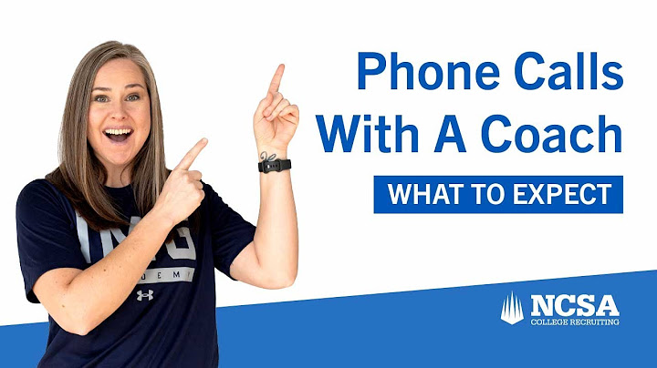 What To Expect On A Phone Call With A College Coach