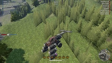 Crossout Using a plane w/ - LittekenPlayz -