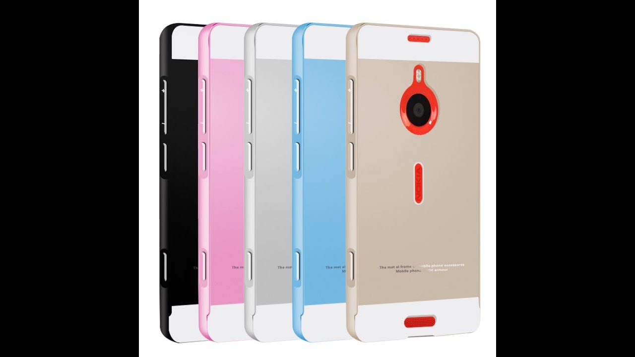 Распаковка  алюминиевой рамки для Lumia 1520