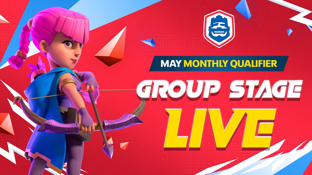 【クラロワ】CRL26 5月マンスリー予選 DAY 2 日本選手応援！！[日本語]
