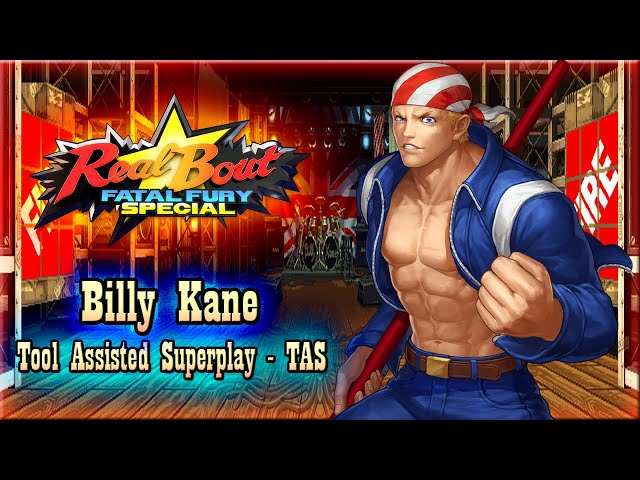 TAS】REAL BOUT FATAL FURY SPECIAL - WOLFGANG KRAUSER (WITH RED LIFE) 