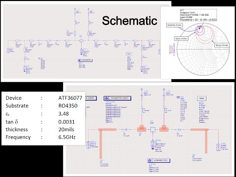 Low Noise Amplifier Design using ADS