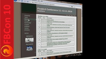 FBCon 10 session A01: FBCon 10 Opening session