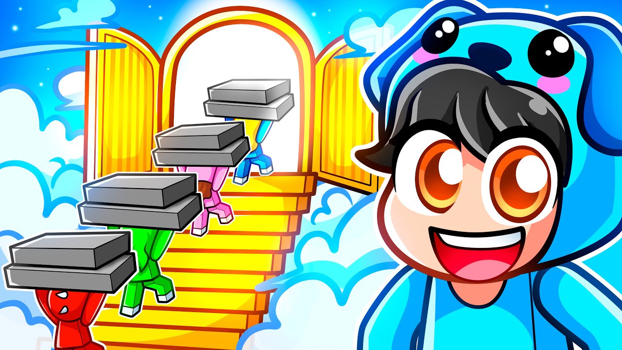 Building A Staircase To HEAVEN With MY CRAZY FAN GIRLS...