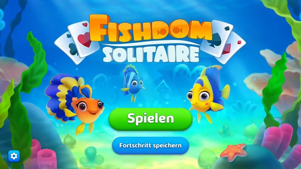 🐠 Fishdom Solitaire 💎 FIRST 5 Levels | Relaxing No Commentary Gameplay