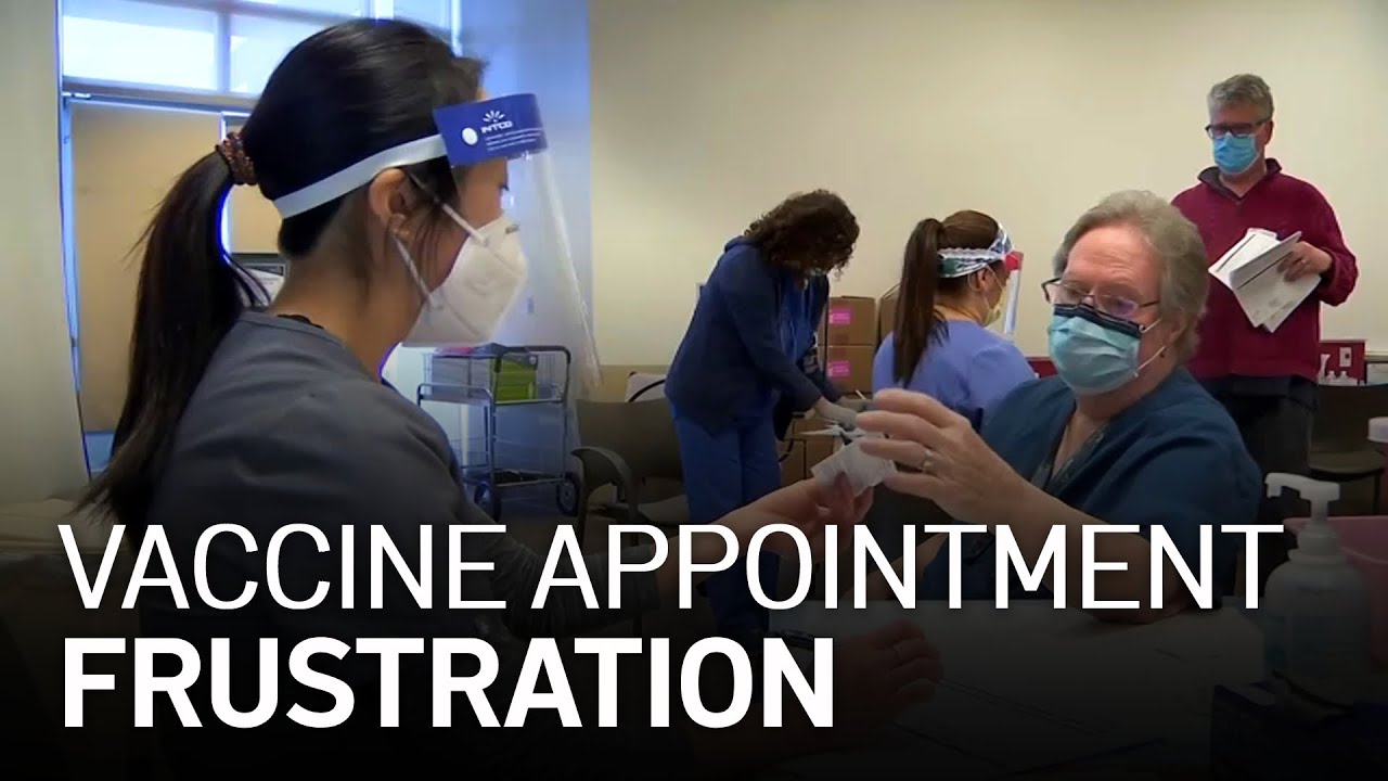 Frustration Builds Over Getting COVID-19 Vaccination Appointments