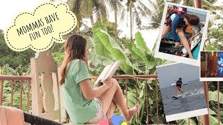 How I spend my mom time | How a mom unwinds | wakeboarding as a hobby?