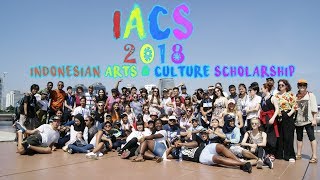 101 Iacs - Indonesian Arts & Culture Scholarship 2018