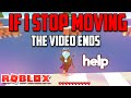 IF I STOP MOVING THE VIDEO ENDS | Roblox Skywars