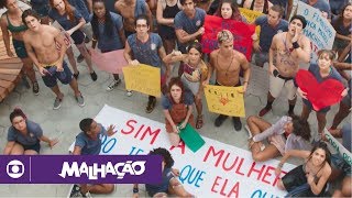 Malhação - Vidas Brasileiras: capítulo 20 da novela, quinta, 5 de abril, na Globo
