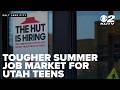 Data suggests tougher summer job market for Utah teens