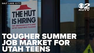Data suggests tougher summer job market for Utah teens