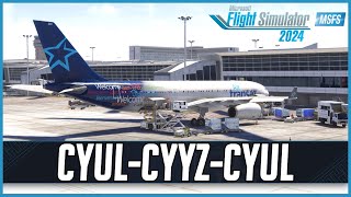 iniBuilds A330-200 in MSFS2024 SU3 | Real World Air Transat OPS  | Montreal - Toronto | VATSIM