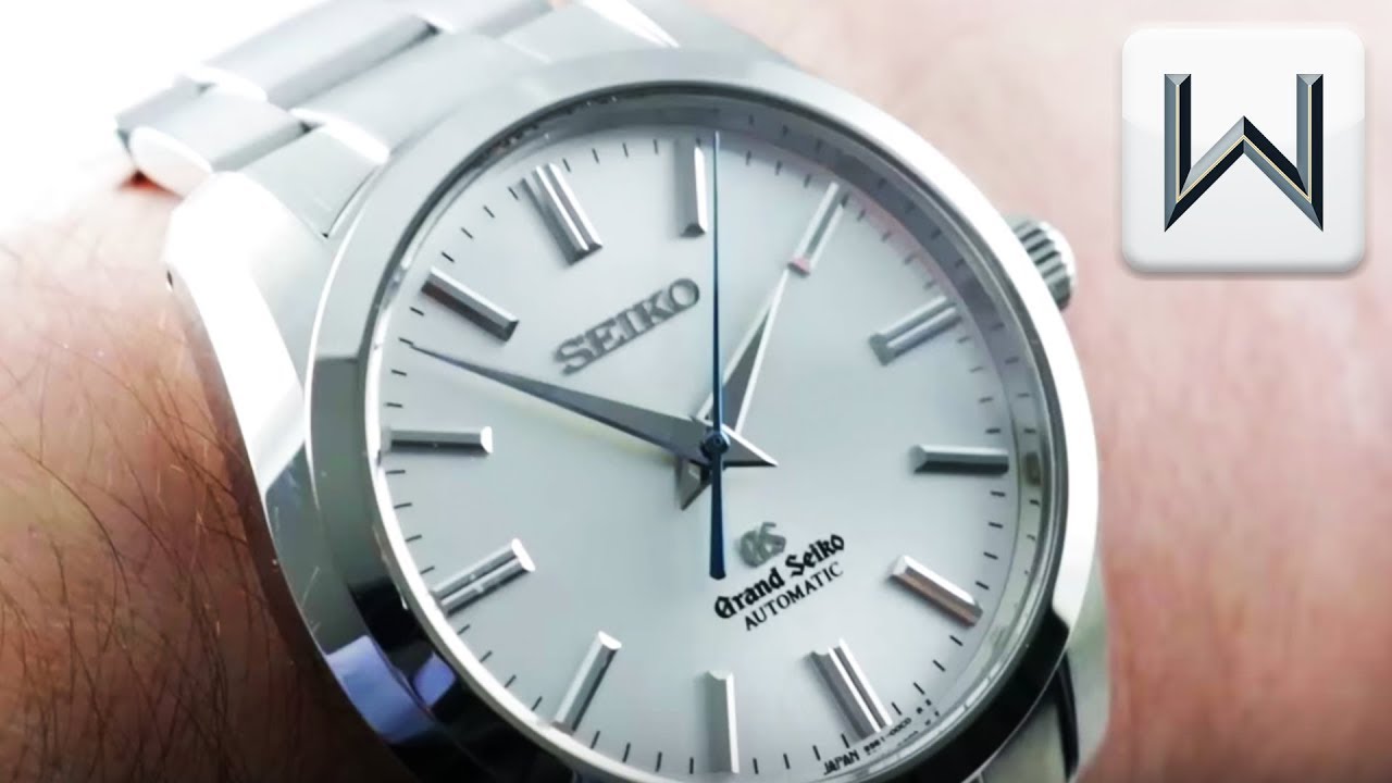 Grand Seiko Automatic No-Date SBGR099 Luxury Watch Review - YouTube