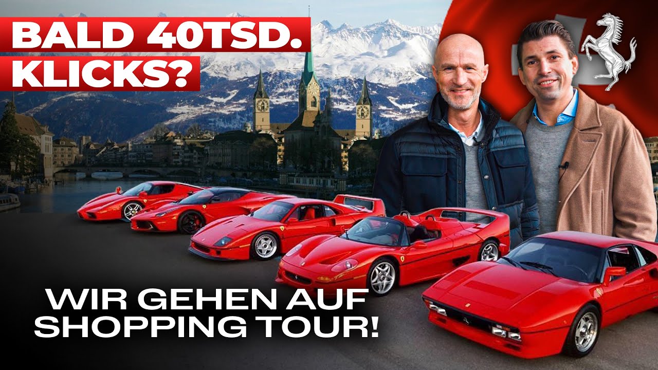 New Wir fliegen nach Zürich und kaufen einen Ferrari aus der Big Five Serie!